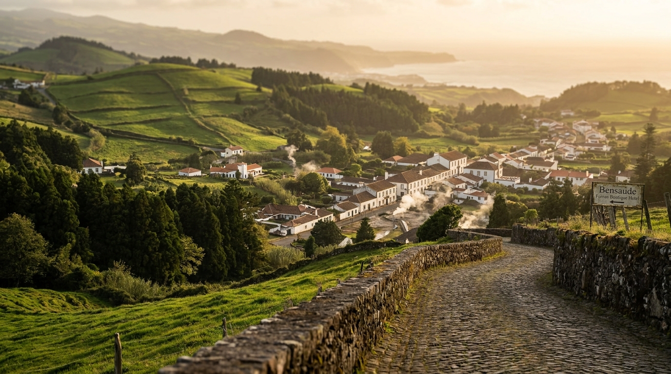 Reaching Bensaude Furnas Boutique Hotel: Transfer Options from Ponta Delgada