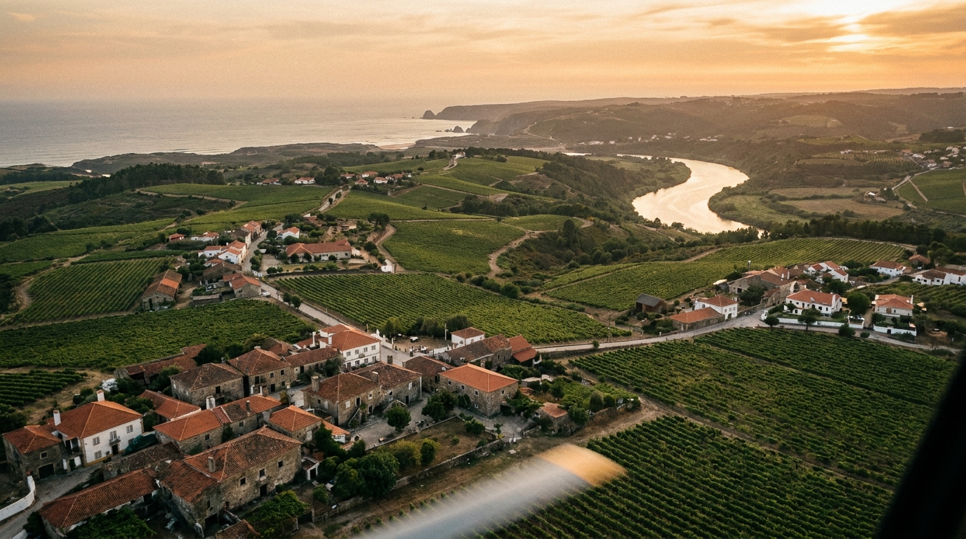 Bairrada from Above: Luxury Helicopter Tours for an Unforgettable View