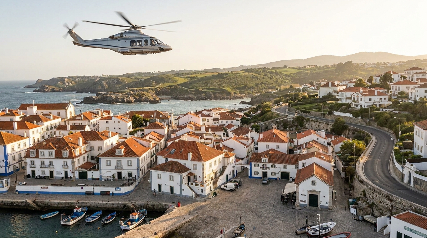Luxury Helicopter Tours in Cascais: An Exclusive Aerial Perspective