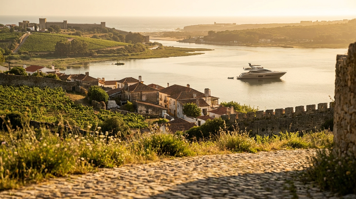 Luxury Yacht Charters Near Óbidos: Exploring the Lagoon and Coastline