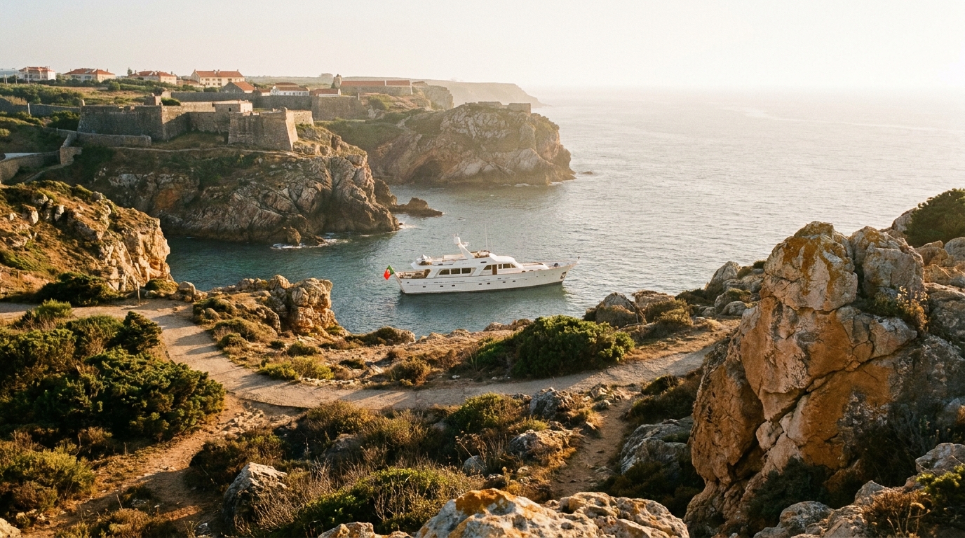 Sintra's Coastal Grandeur: Luxury Yacht Charters from Nearby Marinas