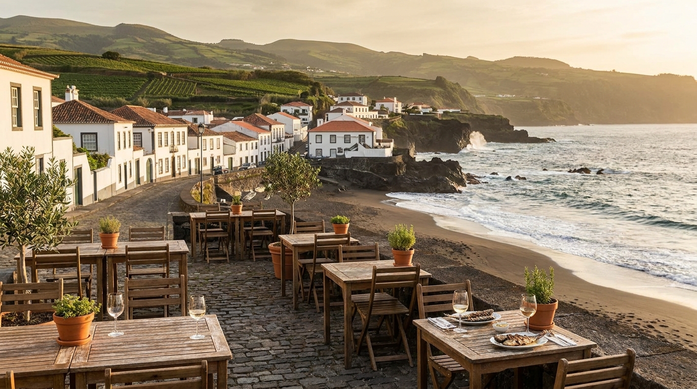 Dining Delights Near Santa Barbara Eco-Beach Resort, São Miguel
